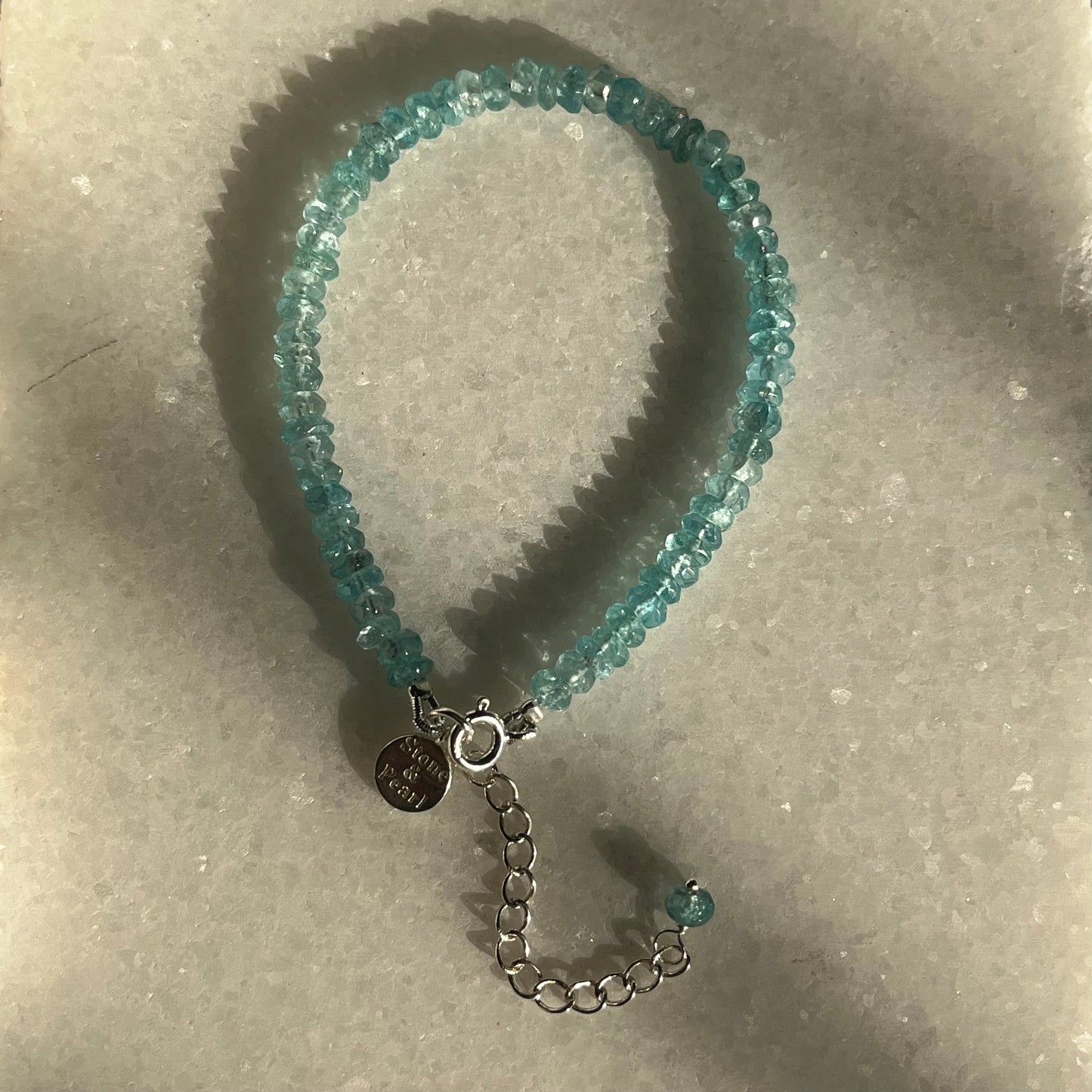 Apatite Beaded Bracelet