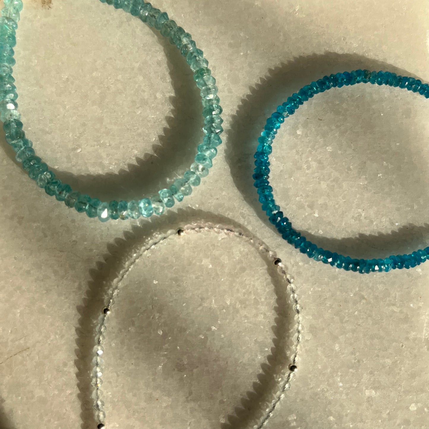Apatite Beaded Bracelet
