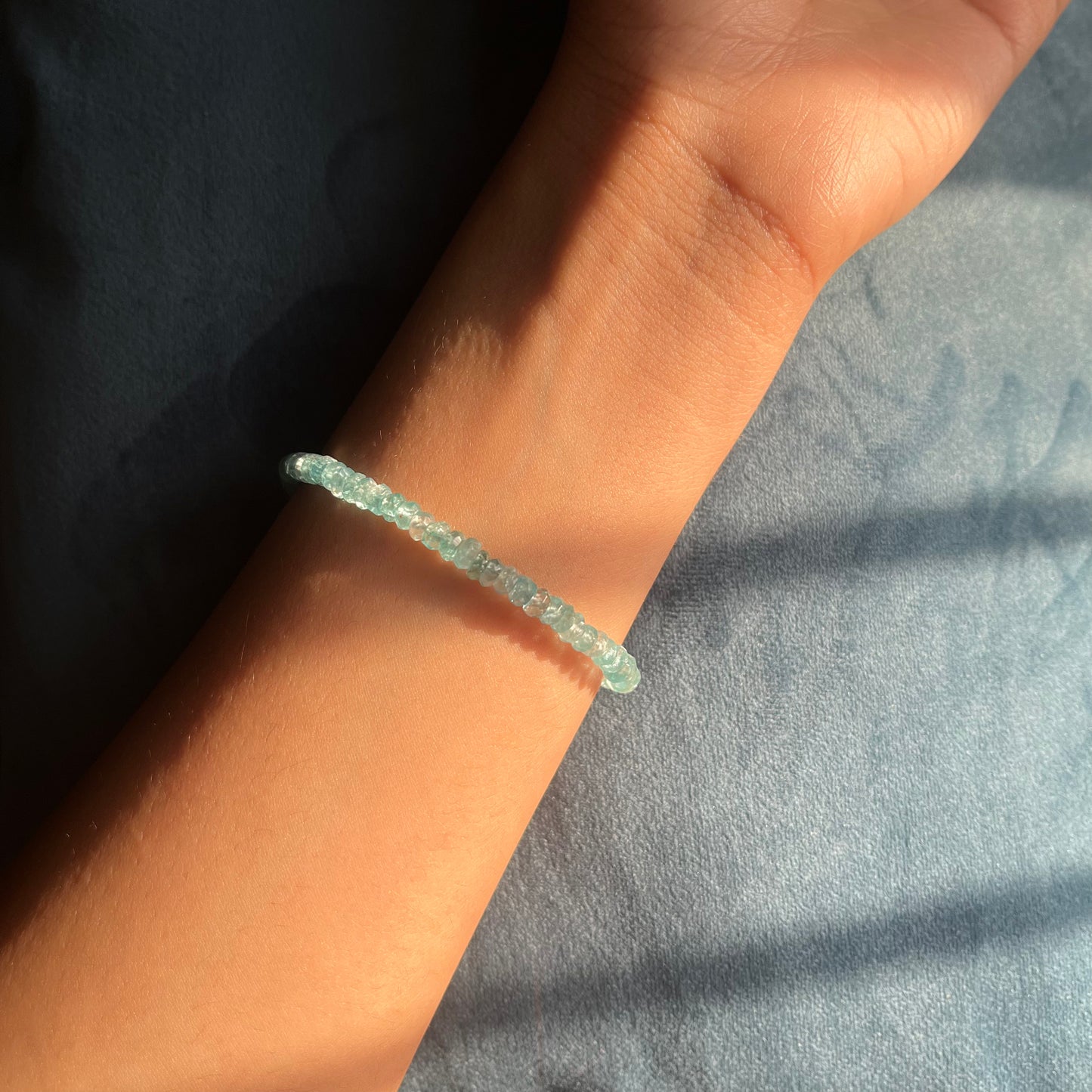 Apatite Beaded Bracelet