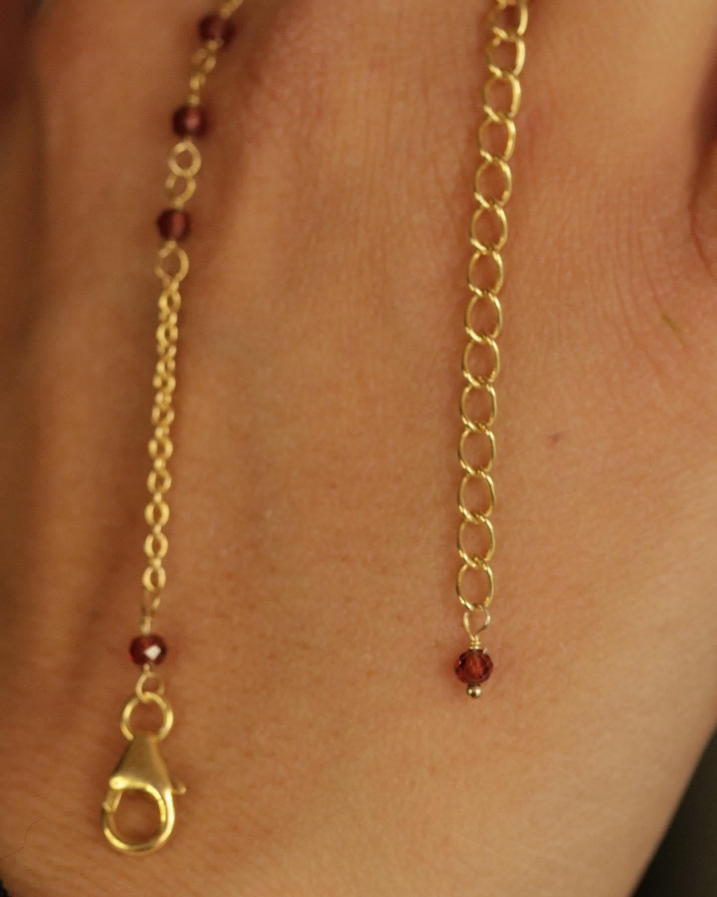 Lady In Red Necklace