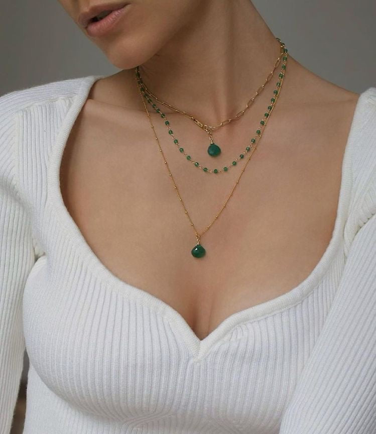 Green Onyx Necklace
