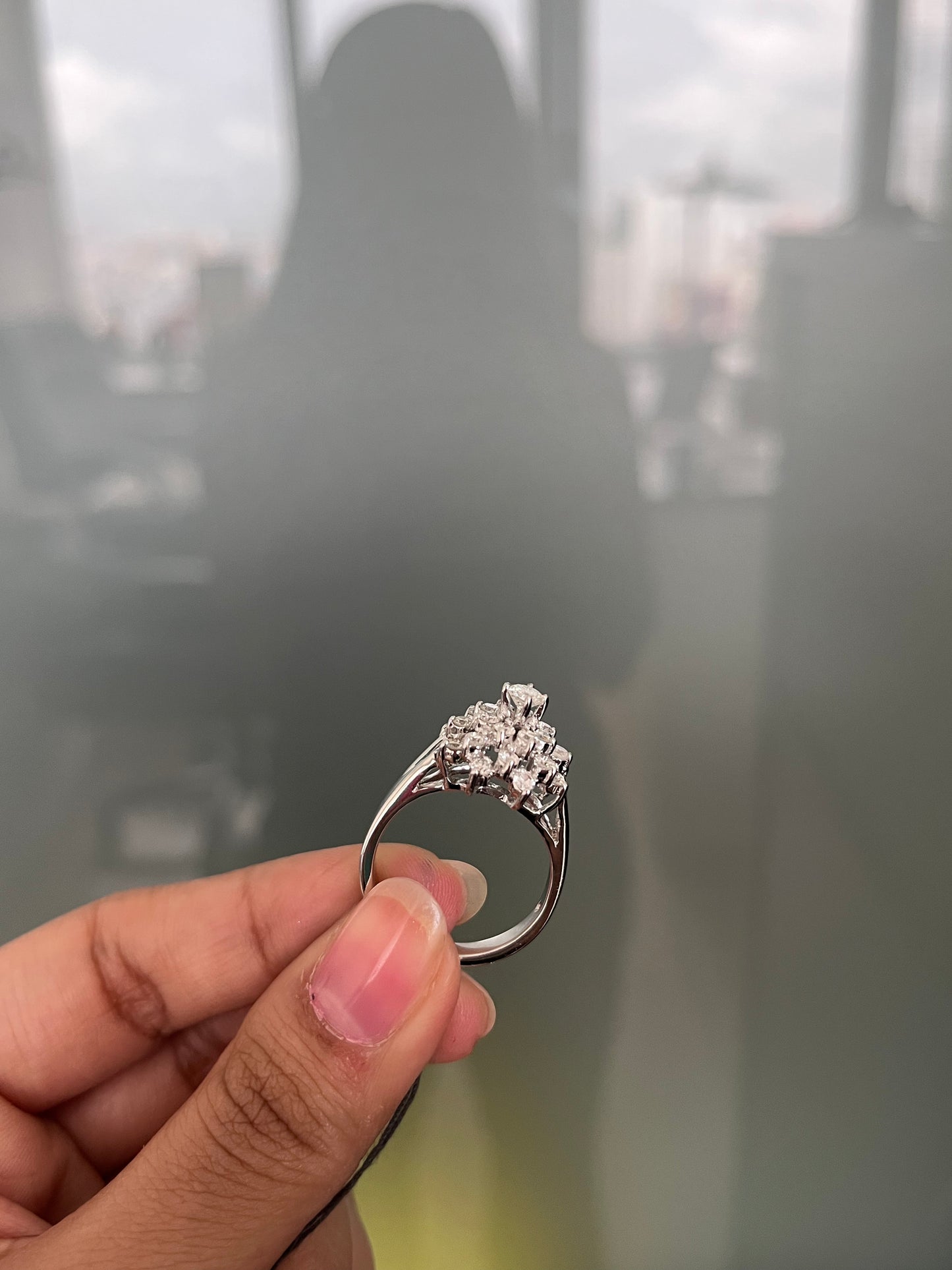 18K Gold Diamond Ring