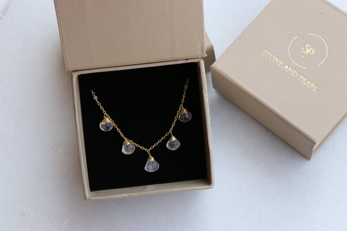 Rose Quartz Necklace