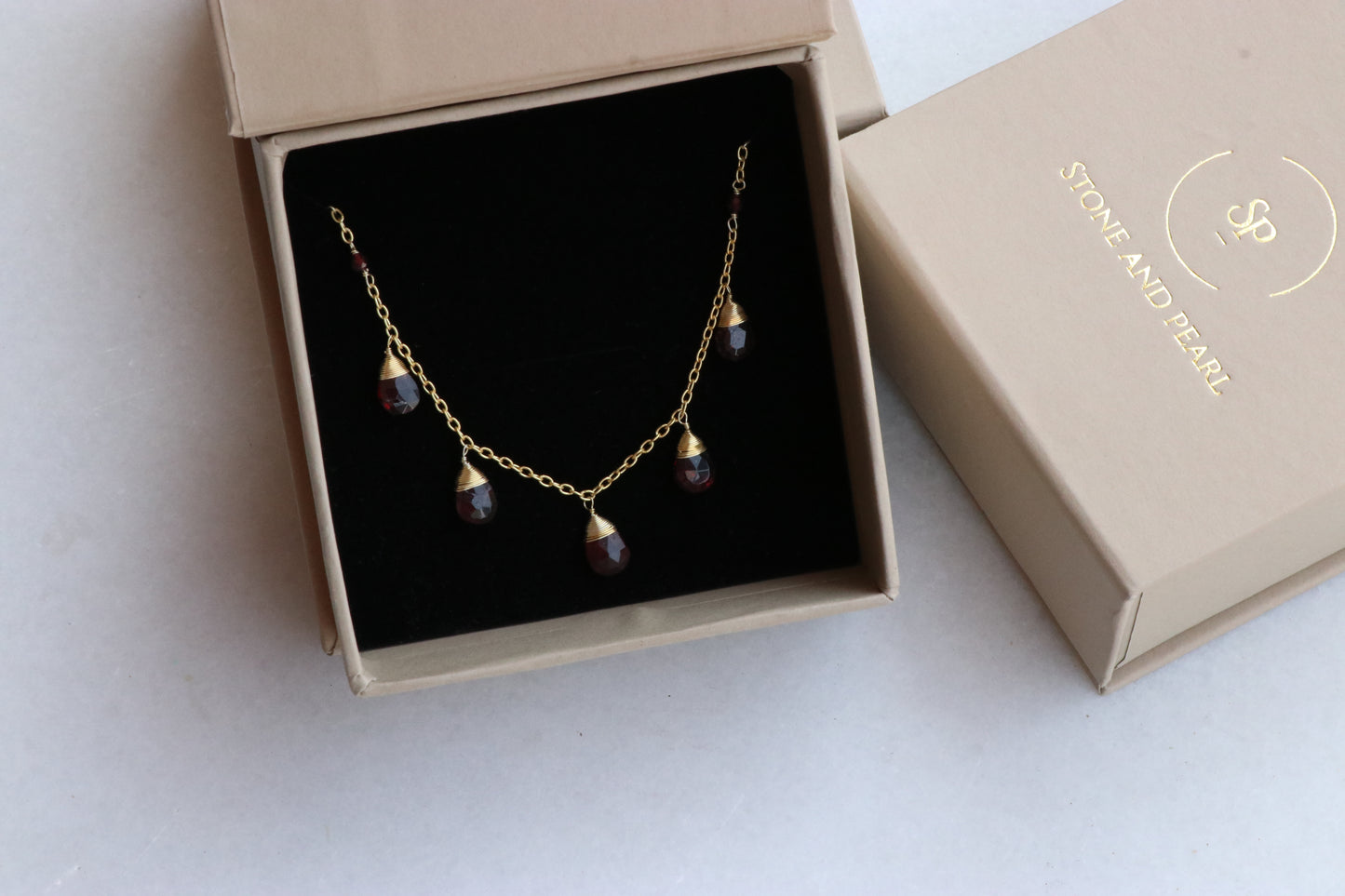 Garnet Necklace