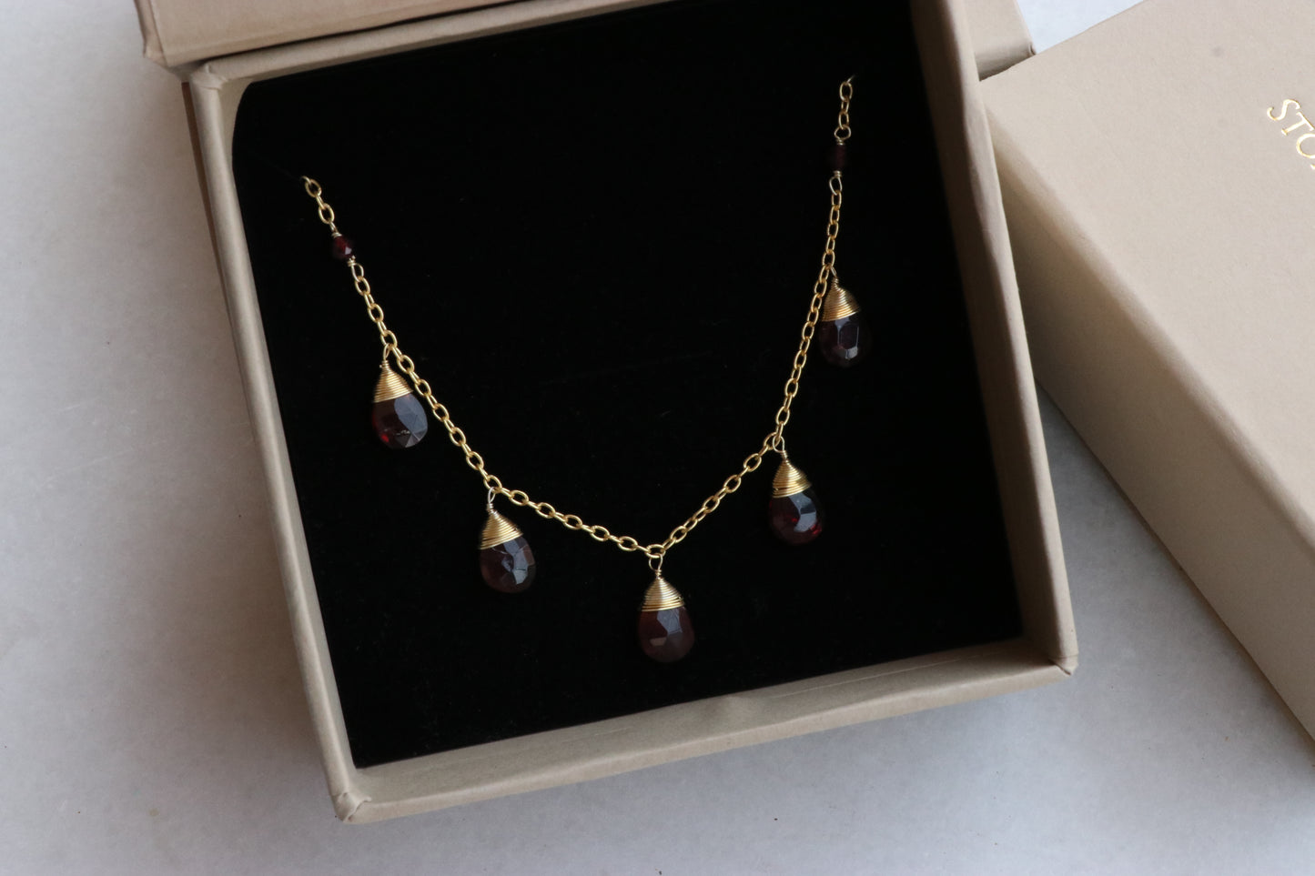 Garnet Necklace