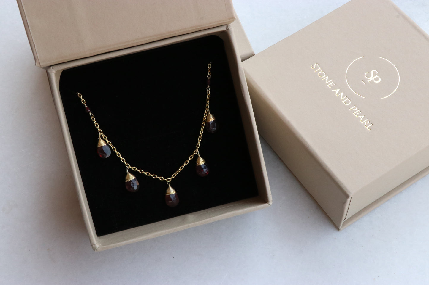 Garnet Necklace