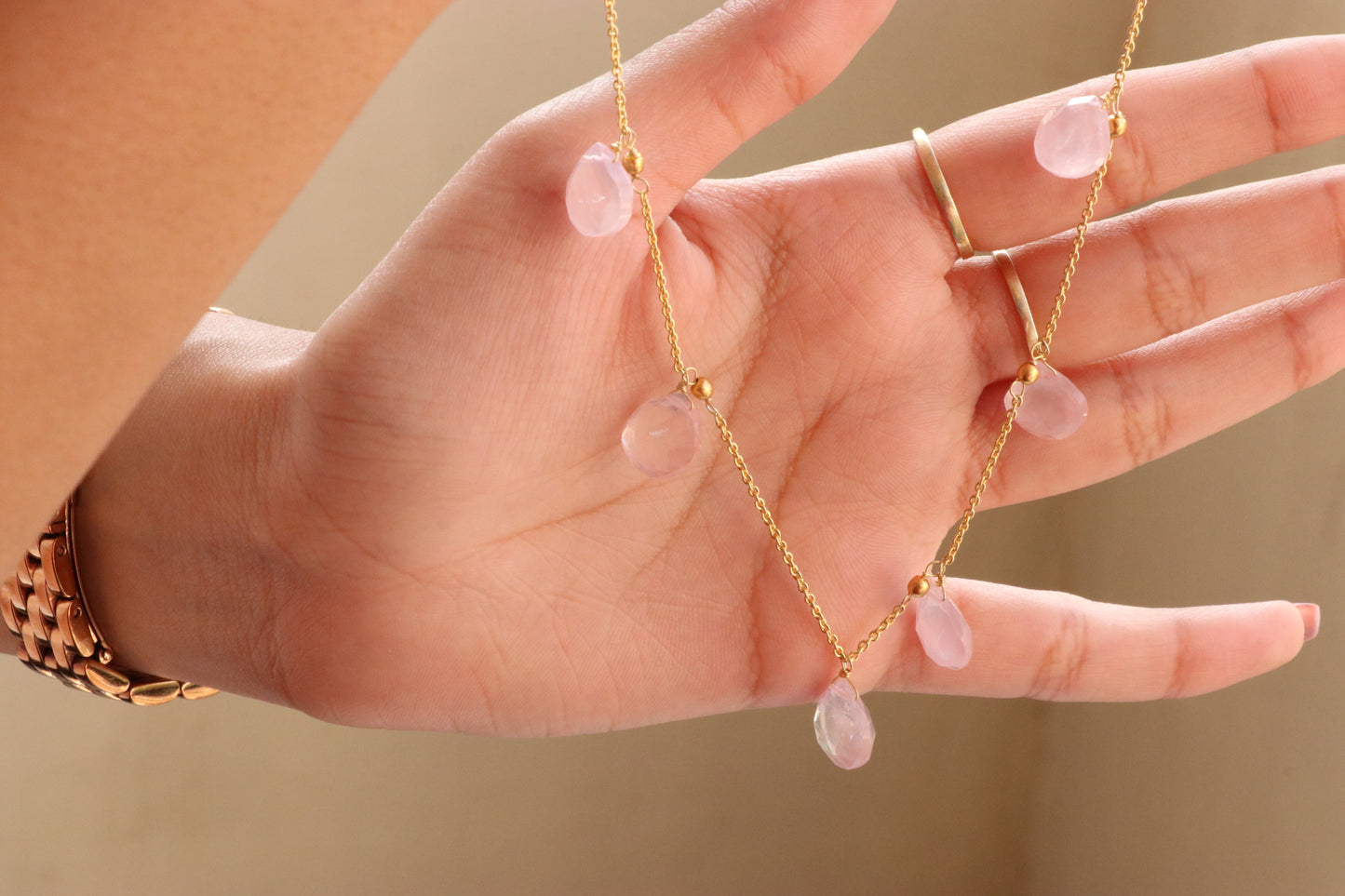 Rose Quartz Necklace