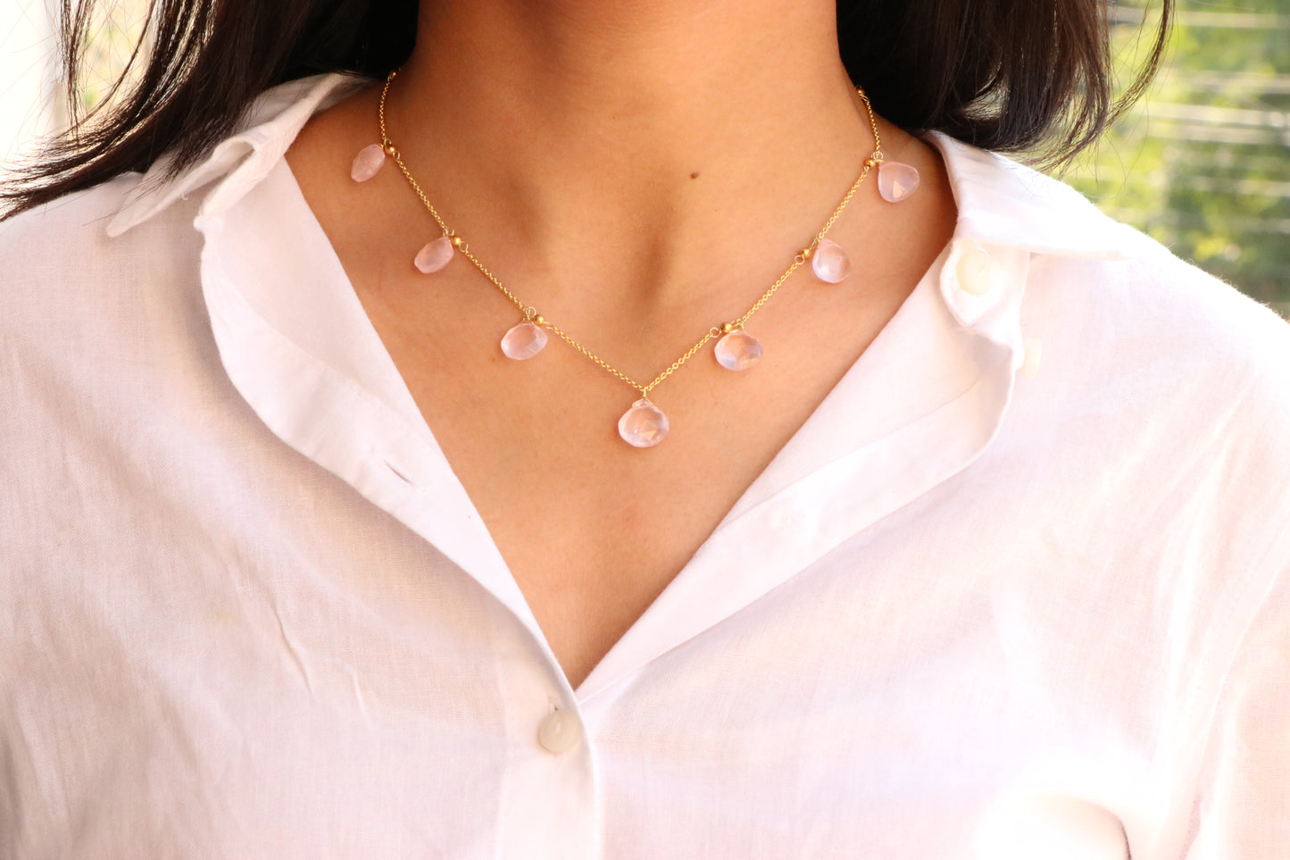 Rose Quartz Necklace