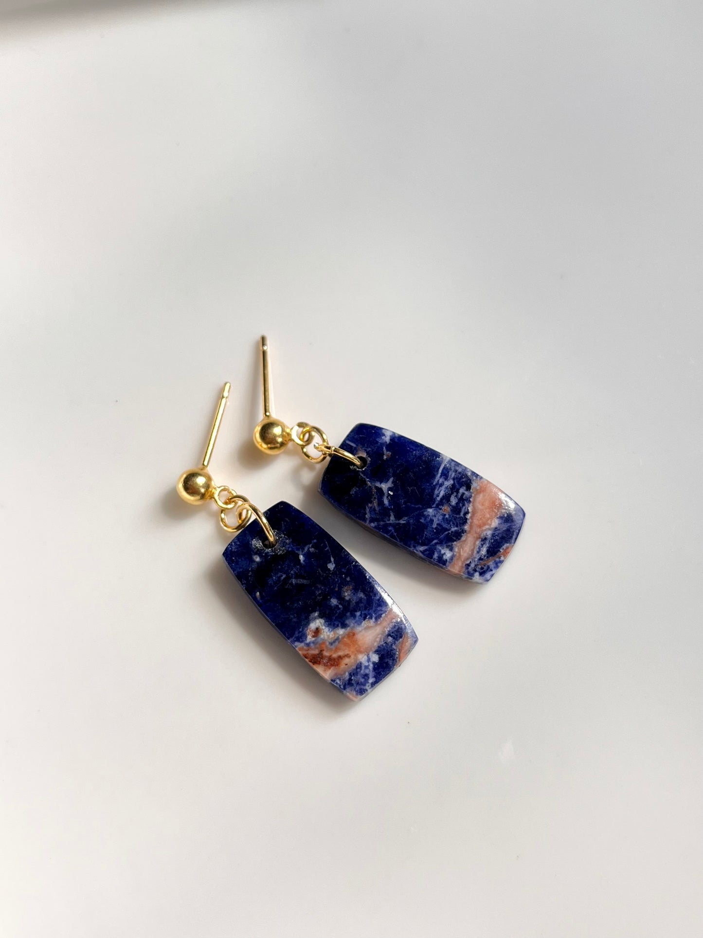 Sunset Sodalite Earrings