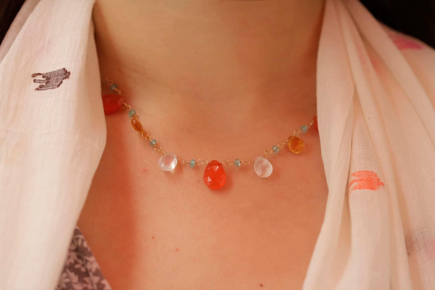 Summer In A Bowl Necklace