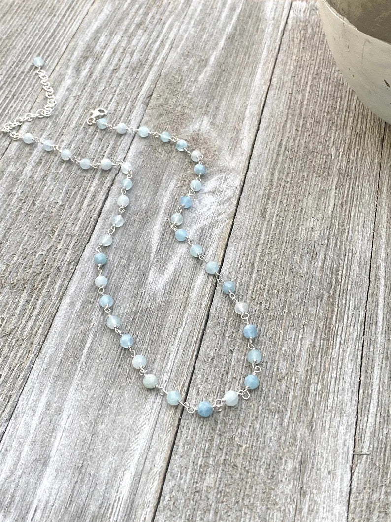 Aquamarine Necklace