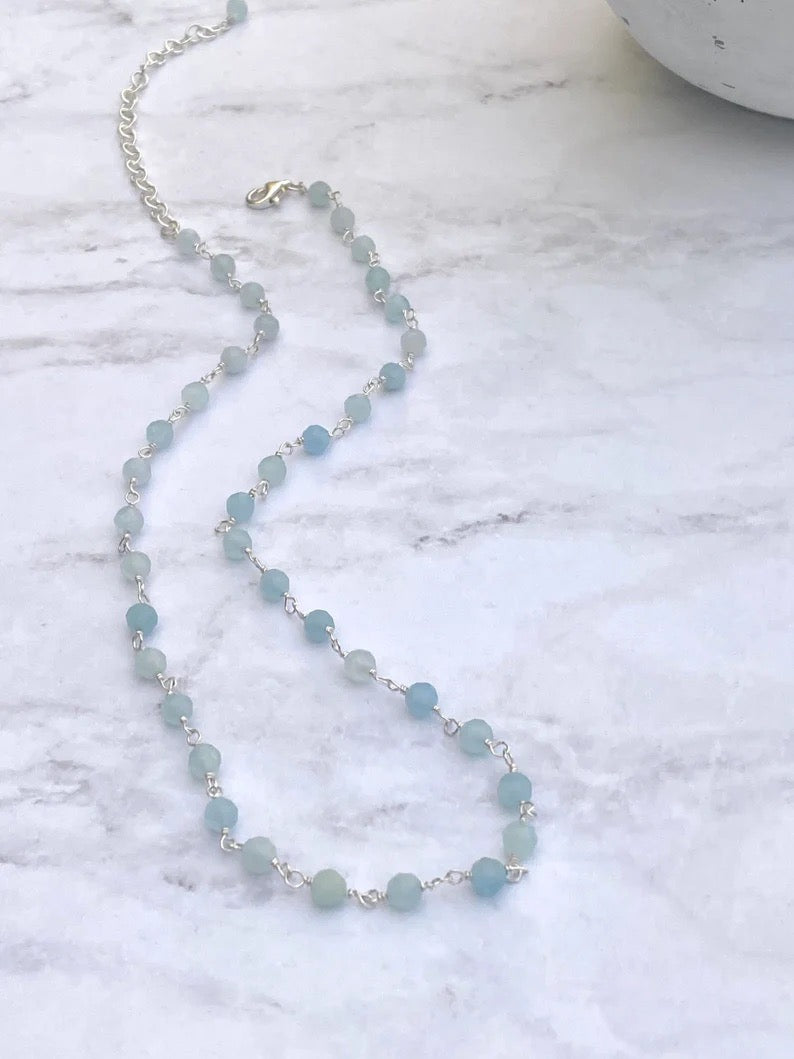 Aquamarine Necklace
