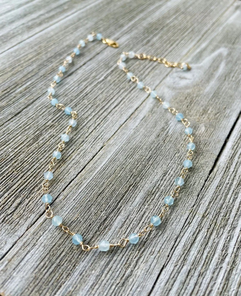 Aquamarine Necklace