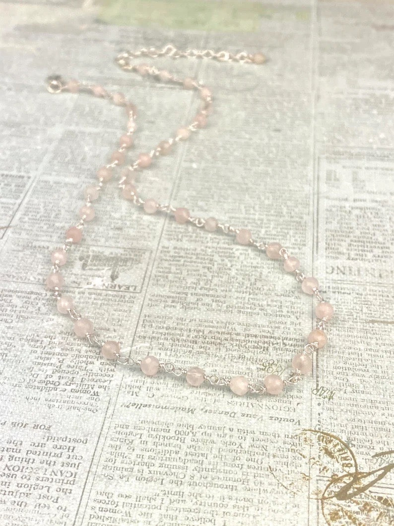 Rose Quartz Necklace