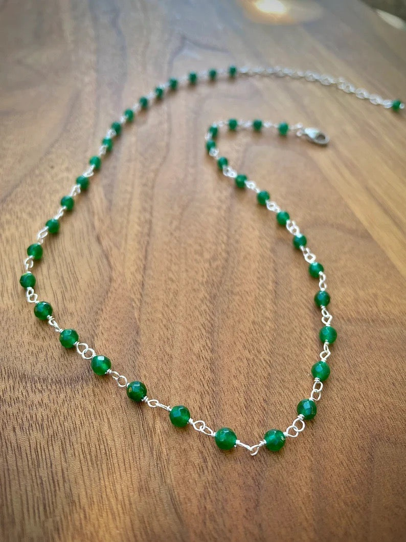 Green Onyx Necklace