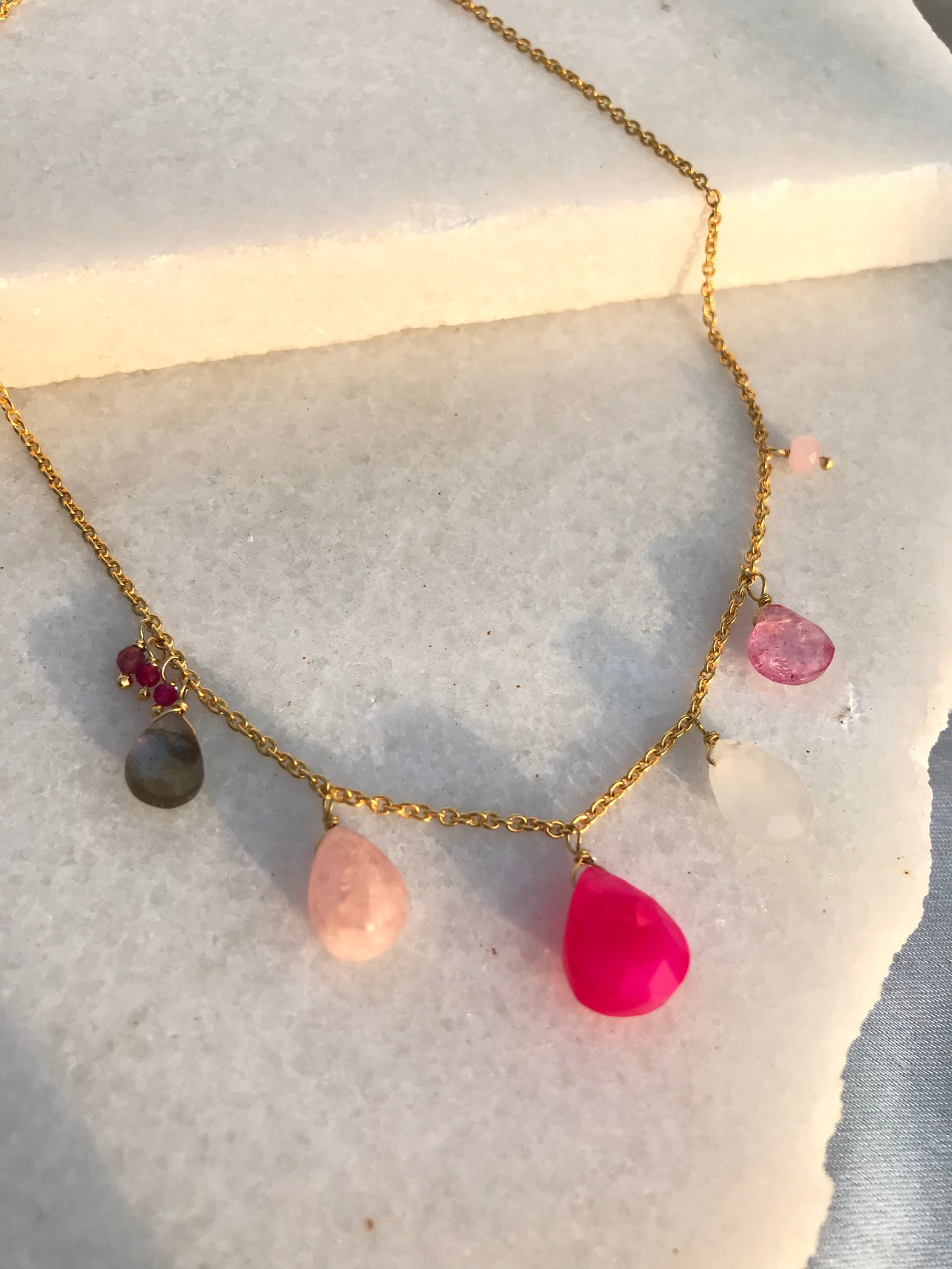 Pretty In Pink Necklace