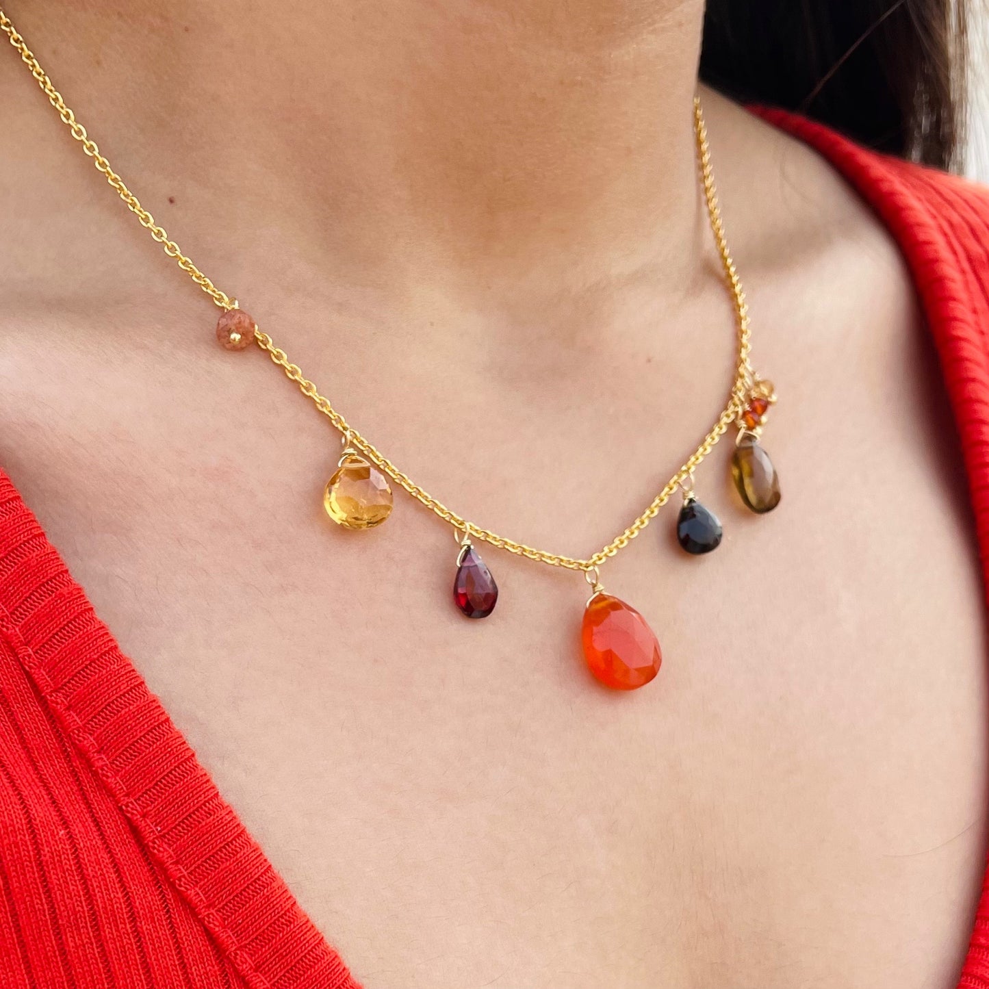 Orange Crush Necklace