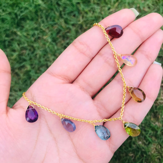 Dainty Rainbow Necklace