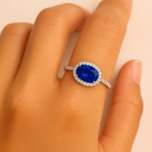 Blue Sapphire Ring