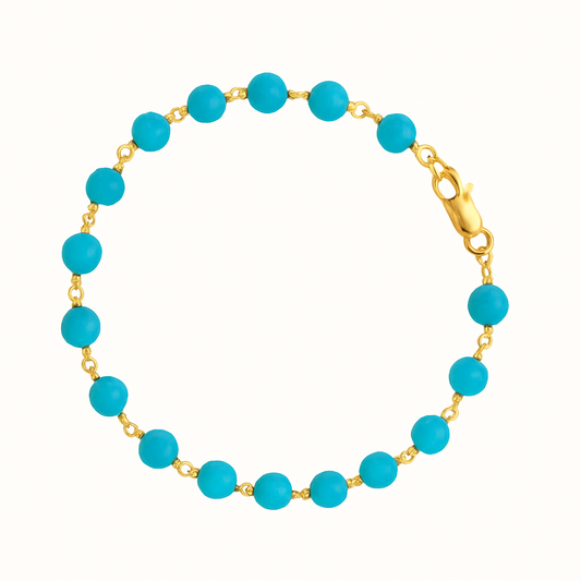 Turquoise Link Bracelet