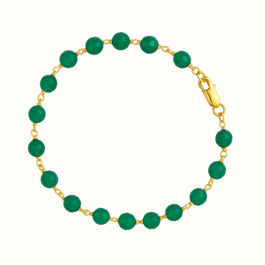 Emerald Link Bracelet