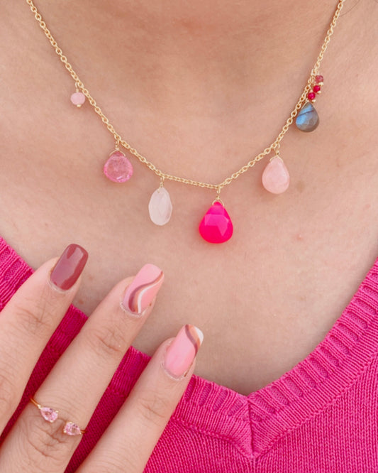 Pretty In Pink Necklace