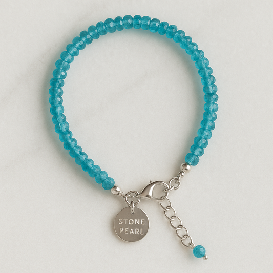 Apatite Beaded Bracelet