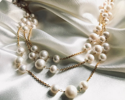Pearl Layered Necklace