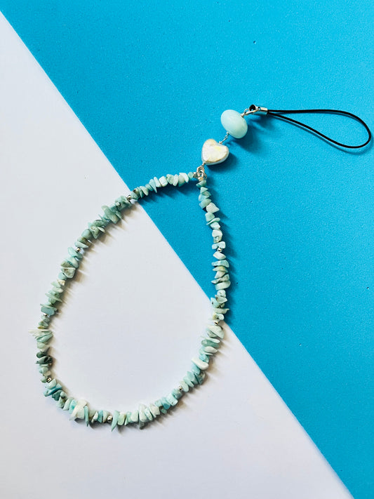 Windflower Phone/Bag Charm/Wristlet