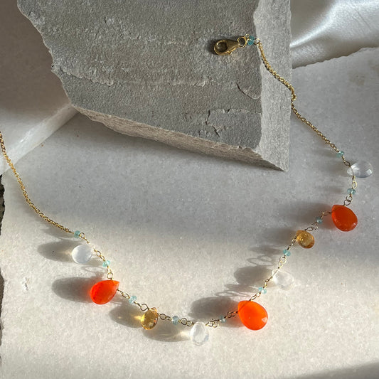 Summer In A Bowl Necklace