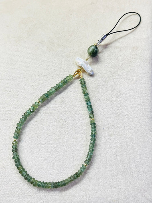 Bells Of Ireland Phone/Bag Charm/Wristlet