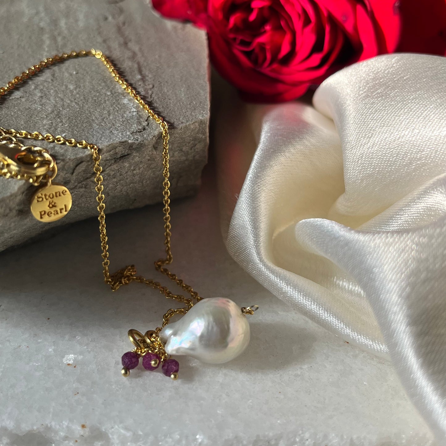 Baroque Pearl Necklace