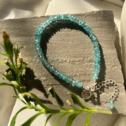 Apatite Beaded Bracelet