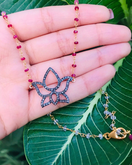 Lotus Flower Necklace