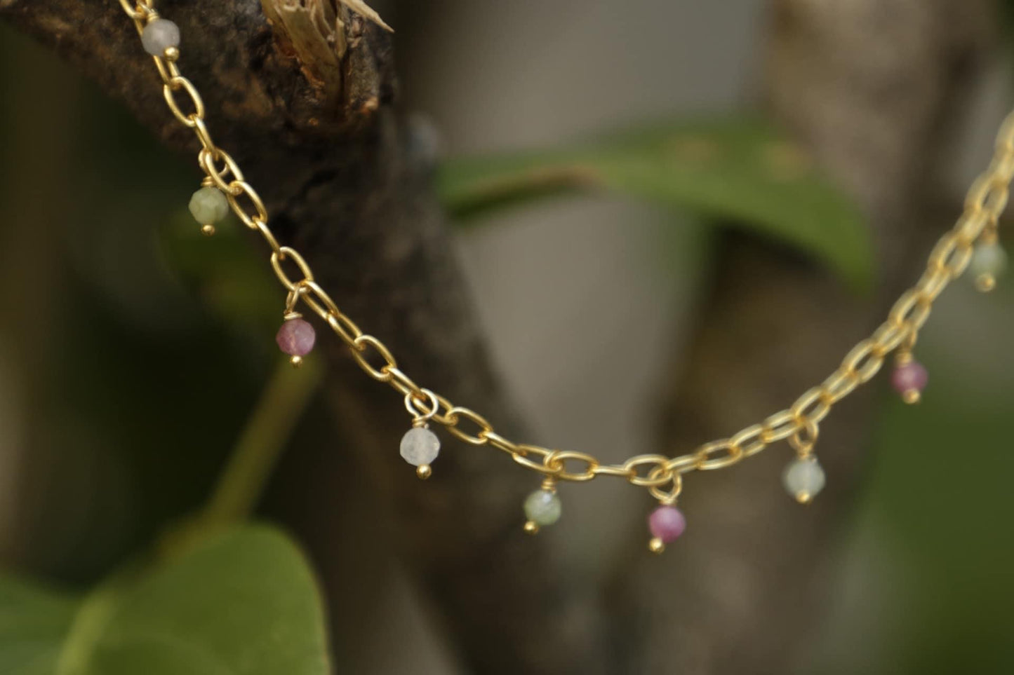 Dainty Tourmaline Necklace