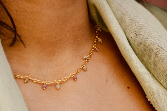 Dainty Tourmaline Necklace