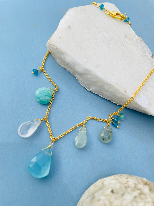 Ms. Blue Sky Necklace