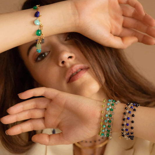Turquoise Link Bracelet