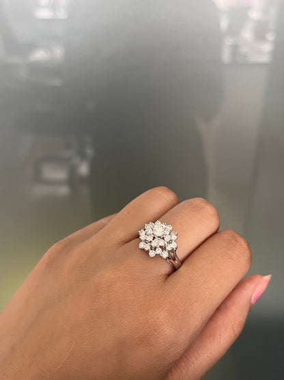 18K Gold Diamond Ring