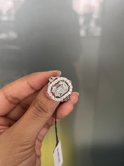 18K Gold Diamond Ring