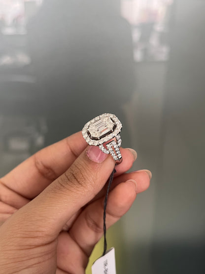 18K Gold Diamond Ring