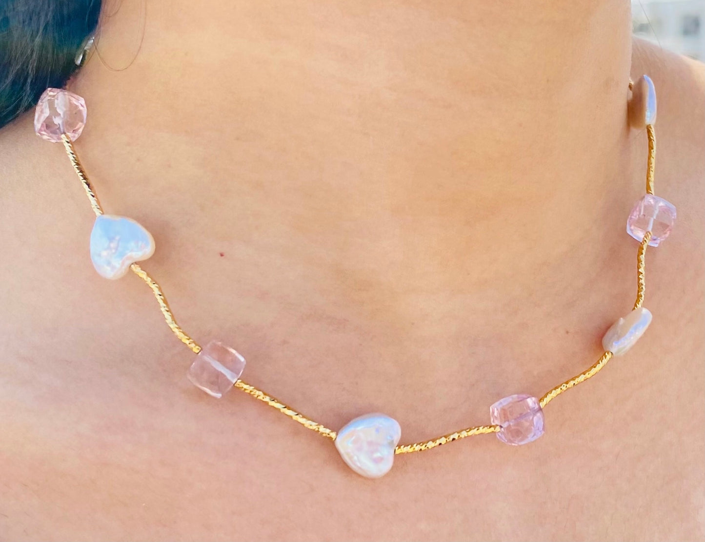 Lilac Love Necklace