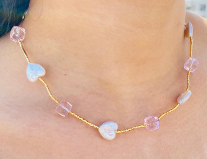 Lilac Love Necklace