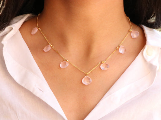 Rose Quartz Necklace