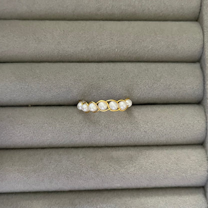 Pearl Braided Ring