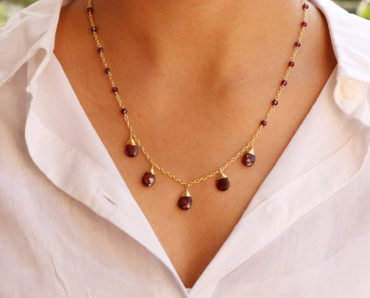 Garnet Necklace