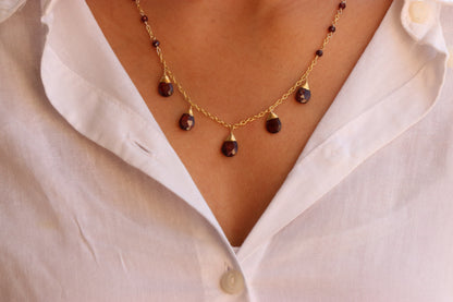 Garnet Necklace