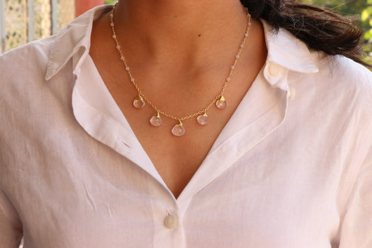 Rose Quartz Necklace