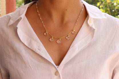Rose Quartz Necklace