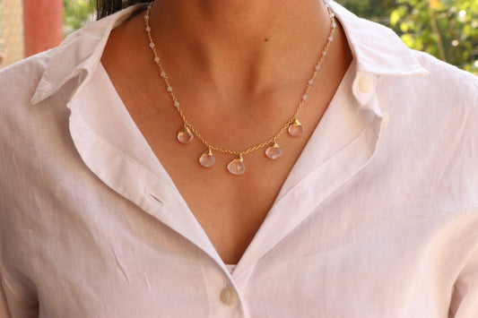 Rose Quartz Necklace